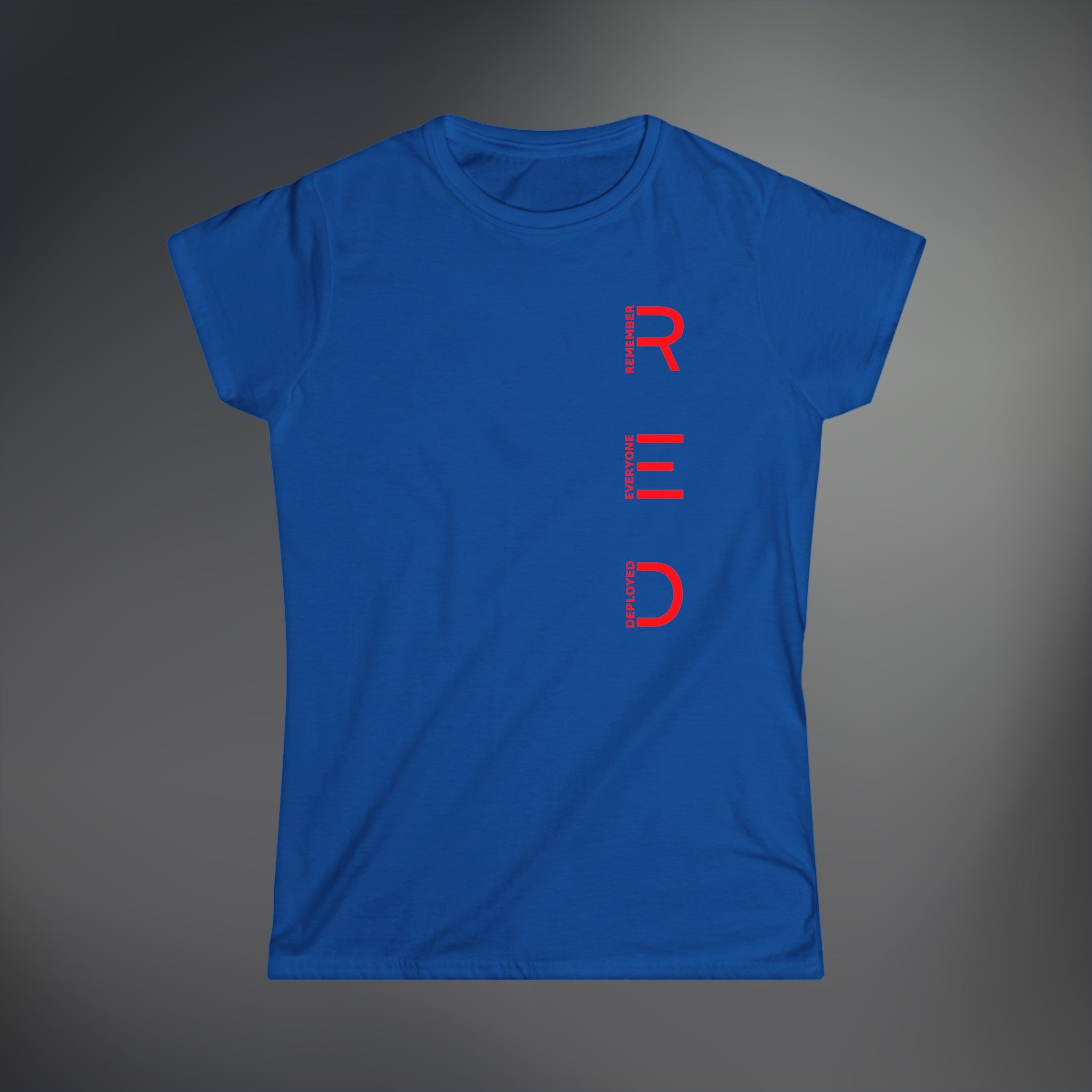 R.E.D. - Women's Softstyle Tee