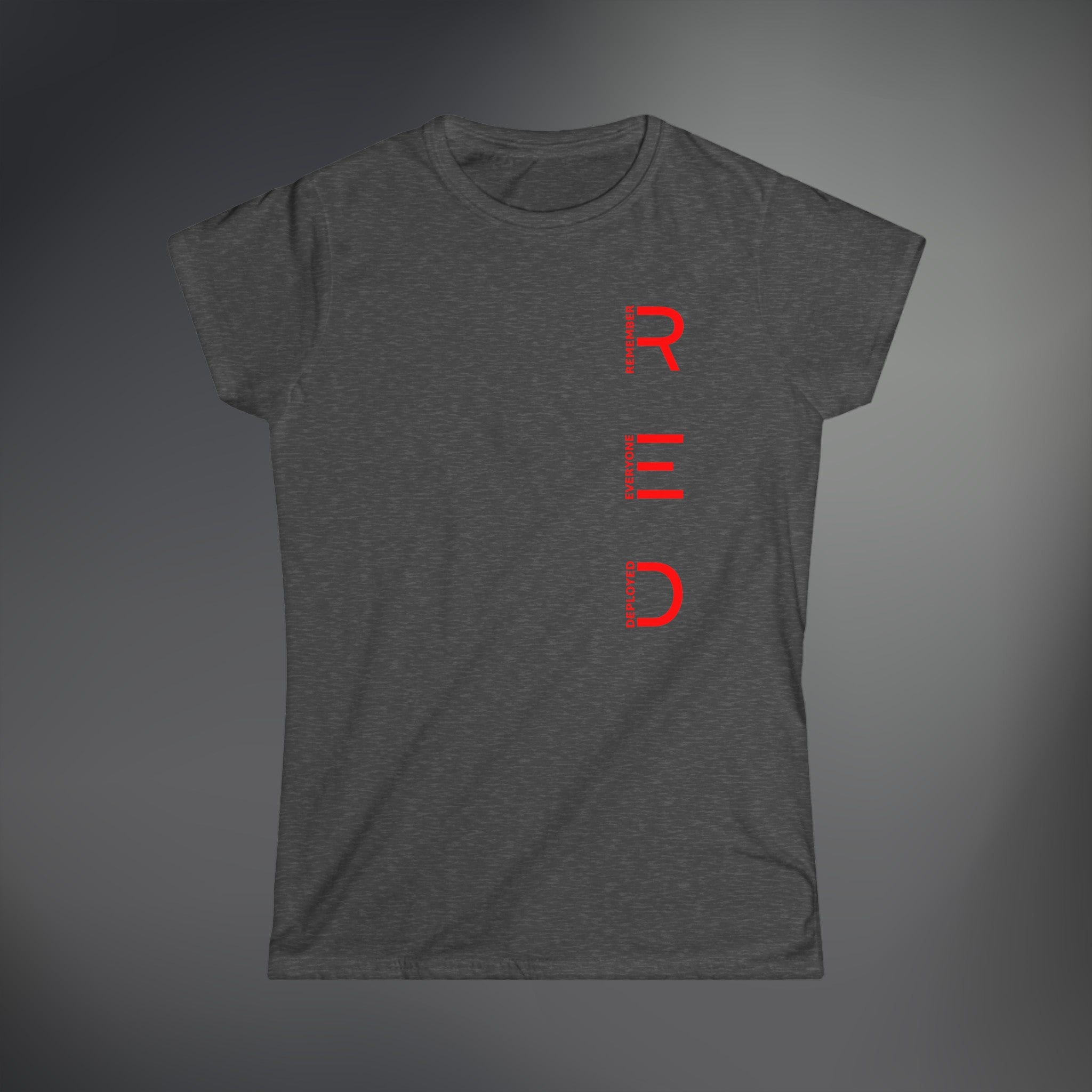 R.E.D. - Women's Softstyle Tee