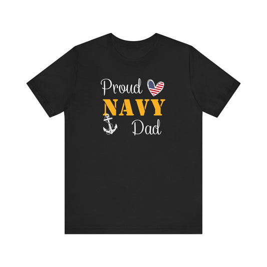 Proud Navy Dad T-Shirt