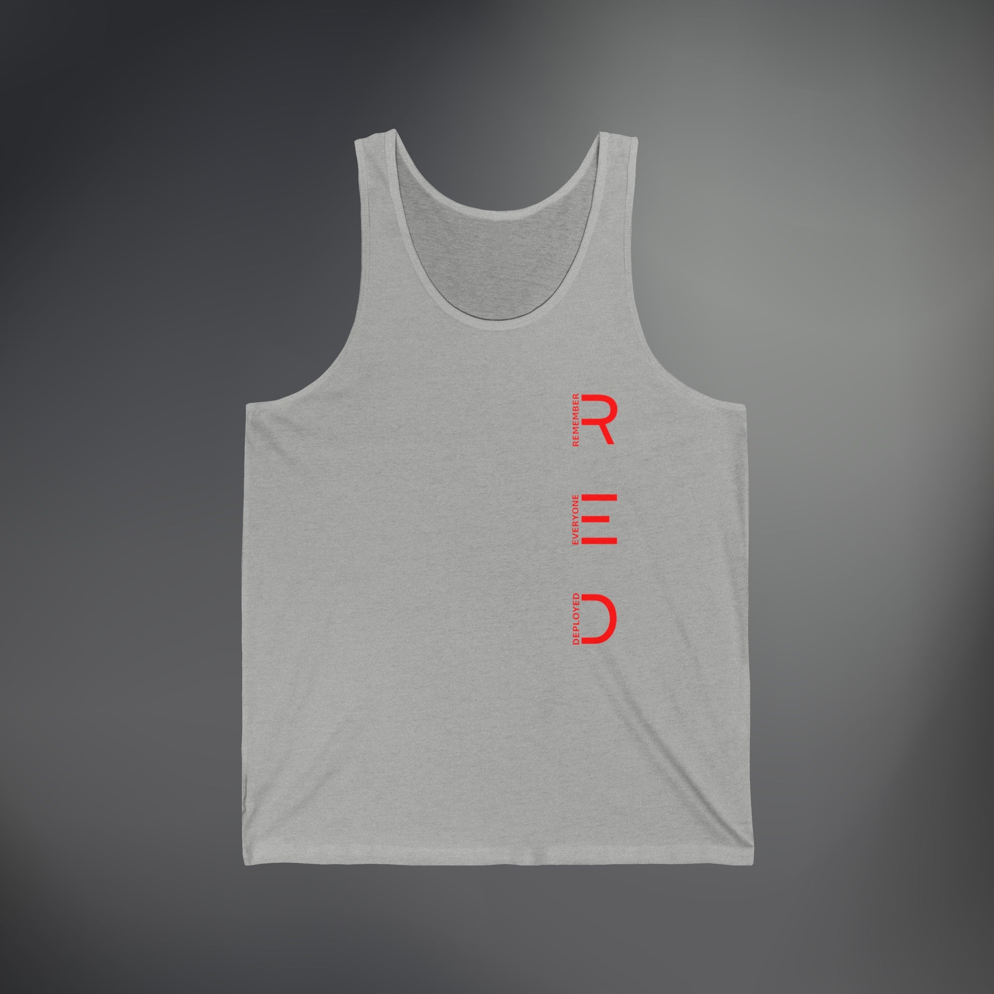 R.E.D. - Unisex Jersey Tank