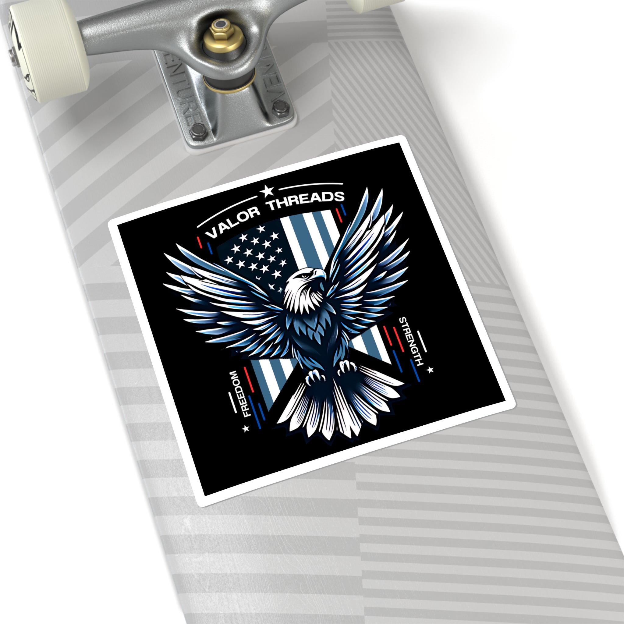 Square Stickers - Flight Eagle