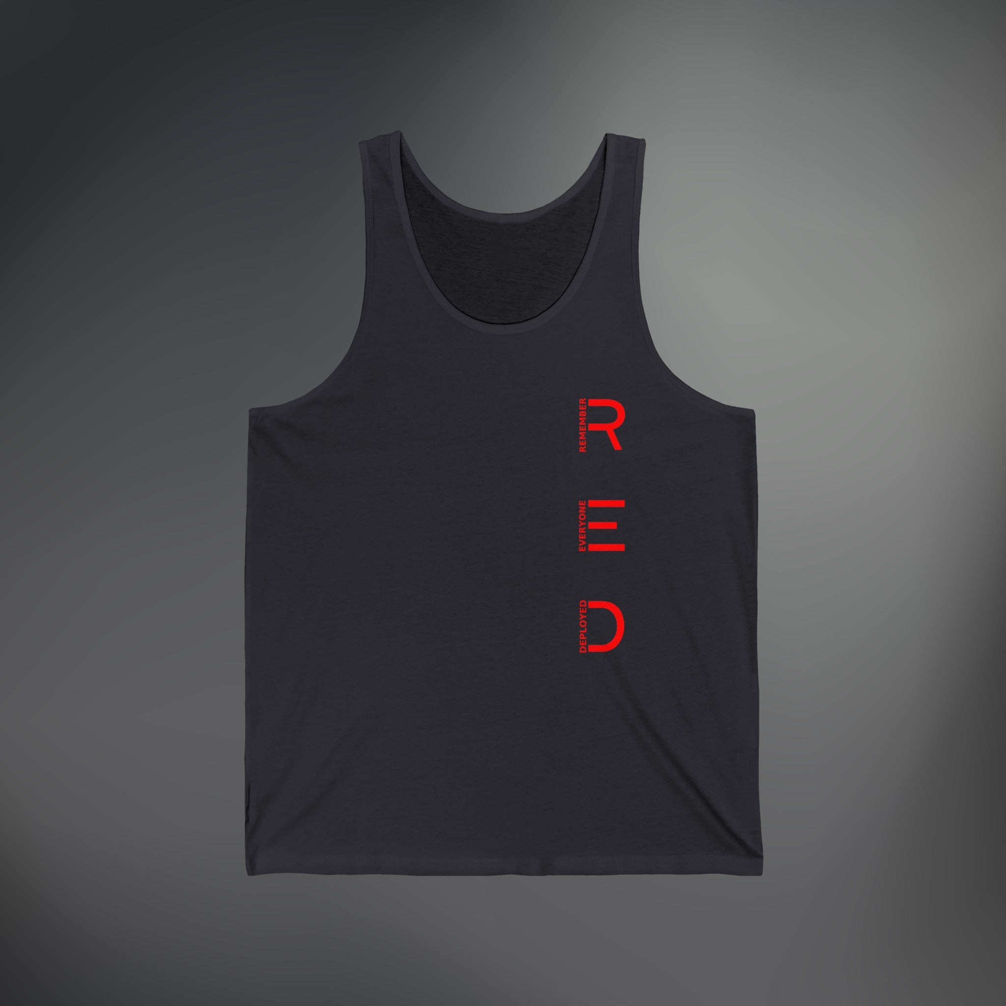 R.E.D. - Unisex Jersey Tank