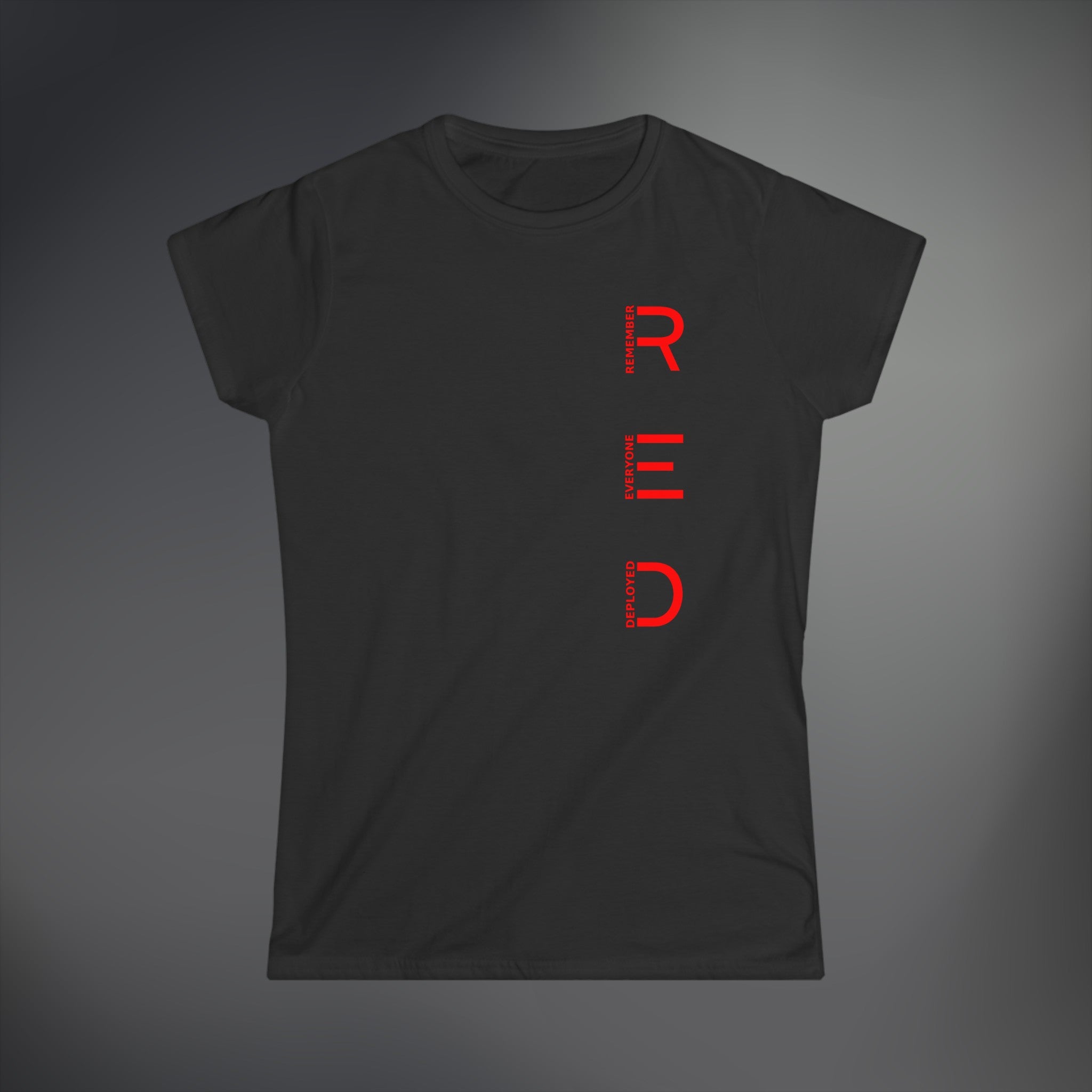 R.E.D. - Women's Softstyle Tee