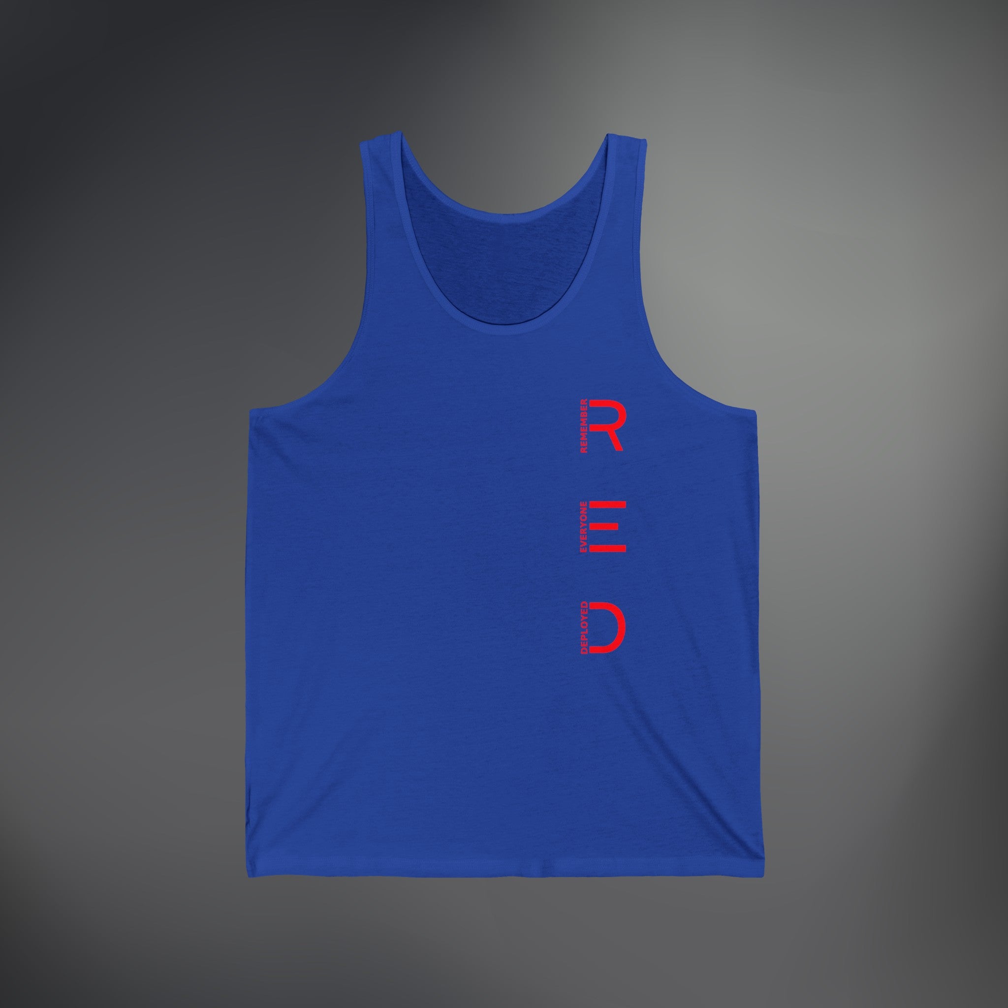 R.E.D. - Unisex Jersey Tank