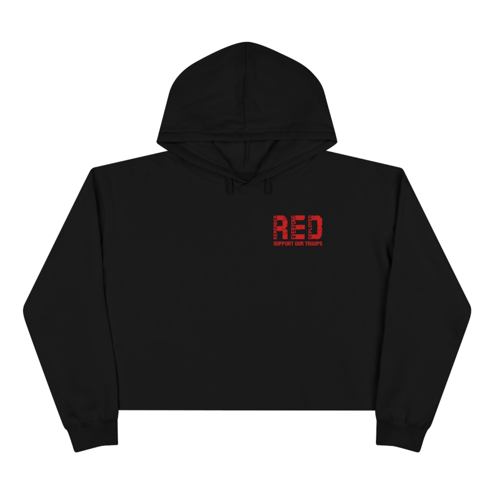 RED Friday - Crop Hoodie