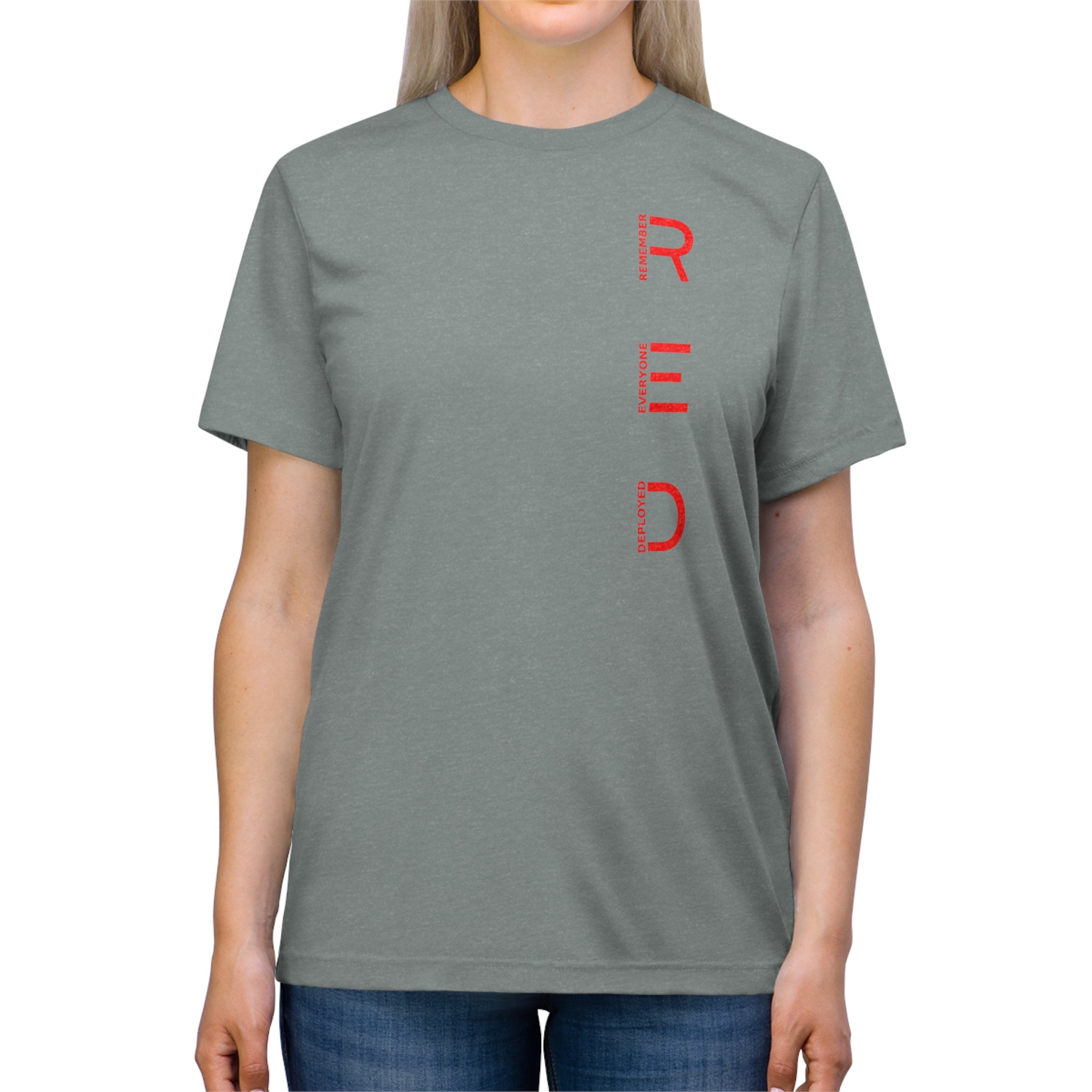 R.E.D. - Unisex Triblend Tee