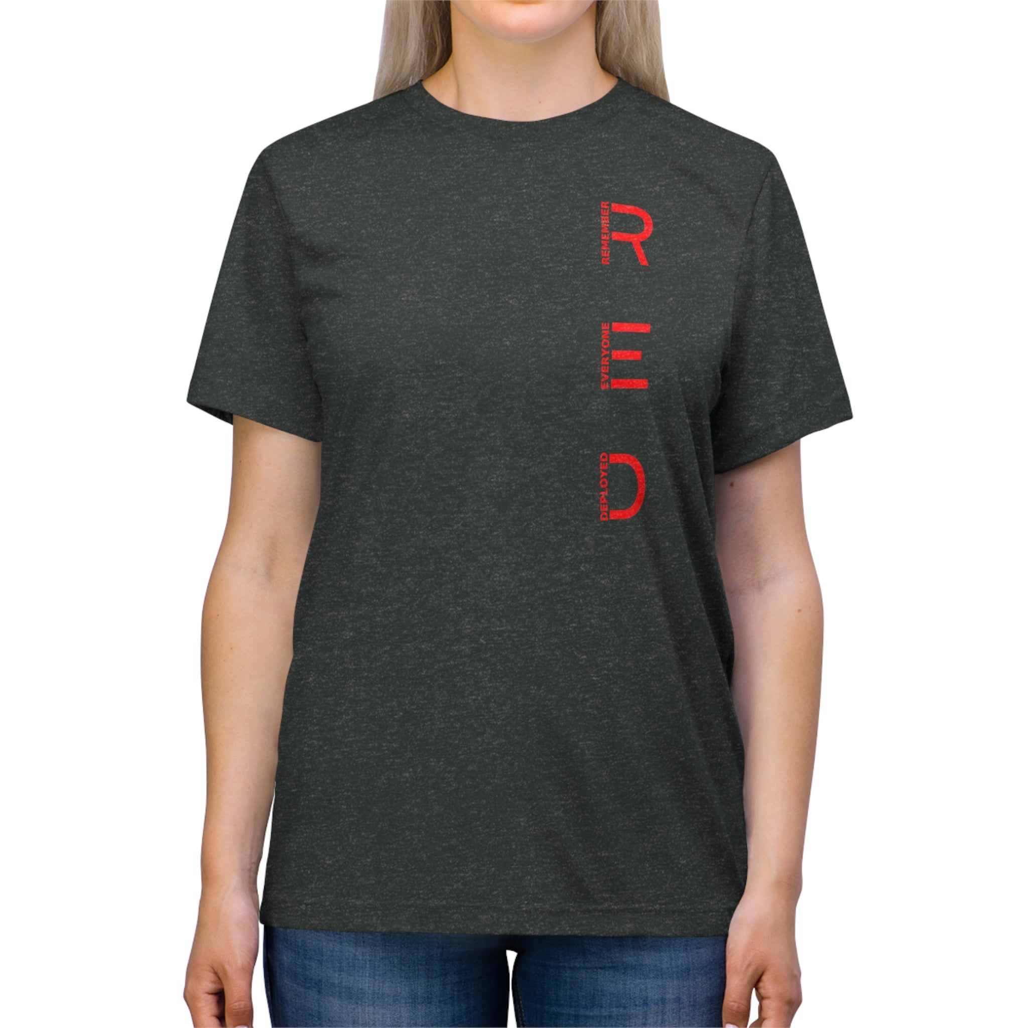 R.E.D. - Unisex Triblend Tee