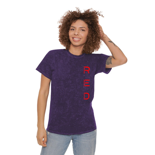 R.E.D. - Unisex Mineral Wash T-Shirt