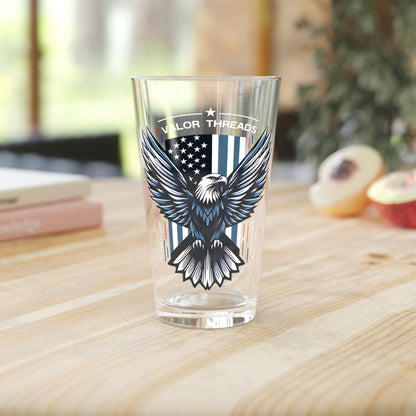 Pint Glass, 16oz - Valor Eagle