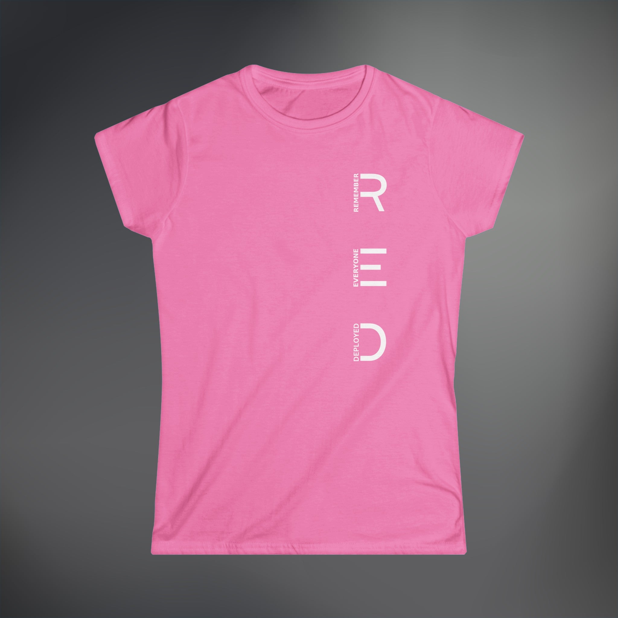 R.E.D. - Women's Softstyle Tee