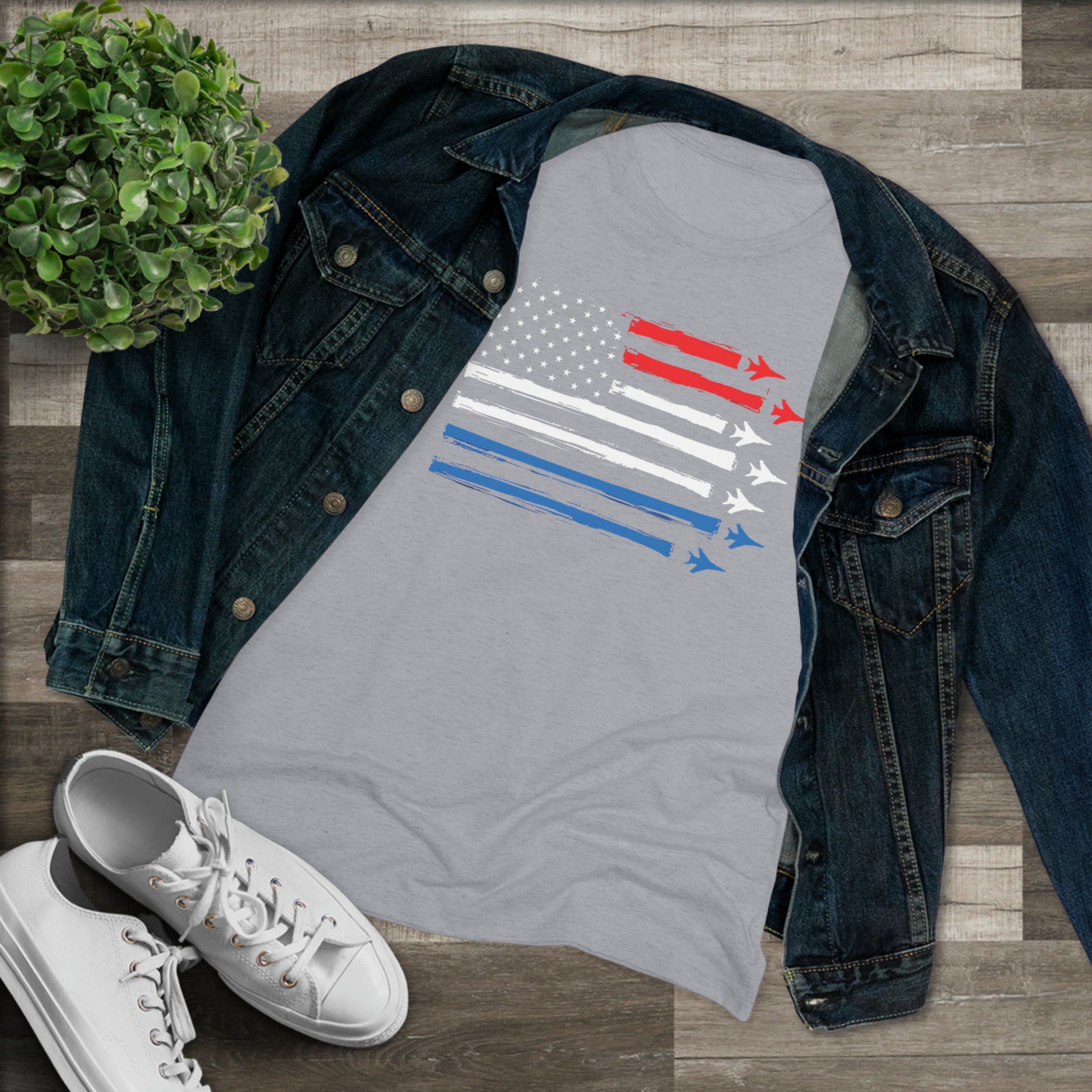 Air Power - Women's Triblend Tee