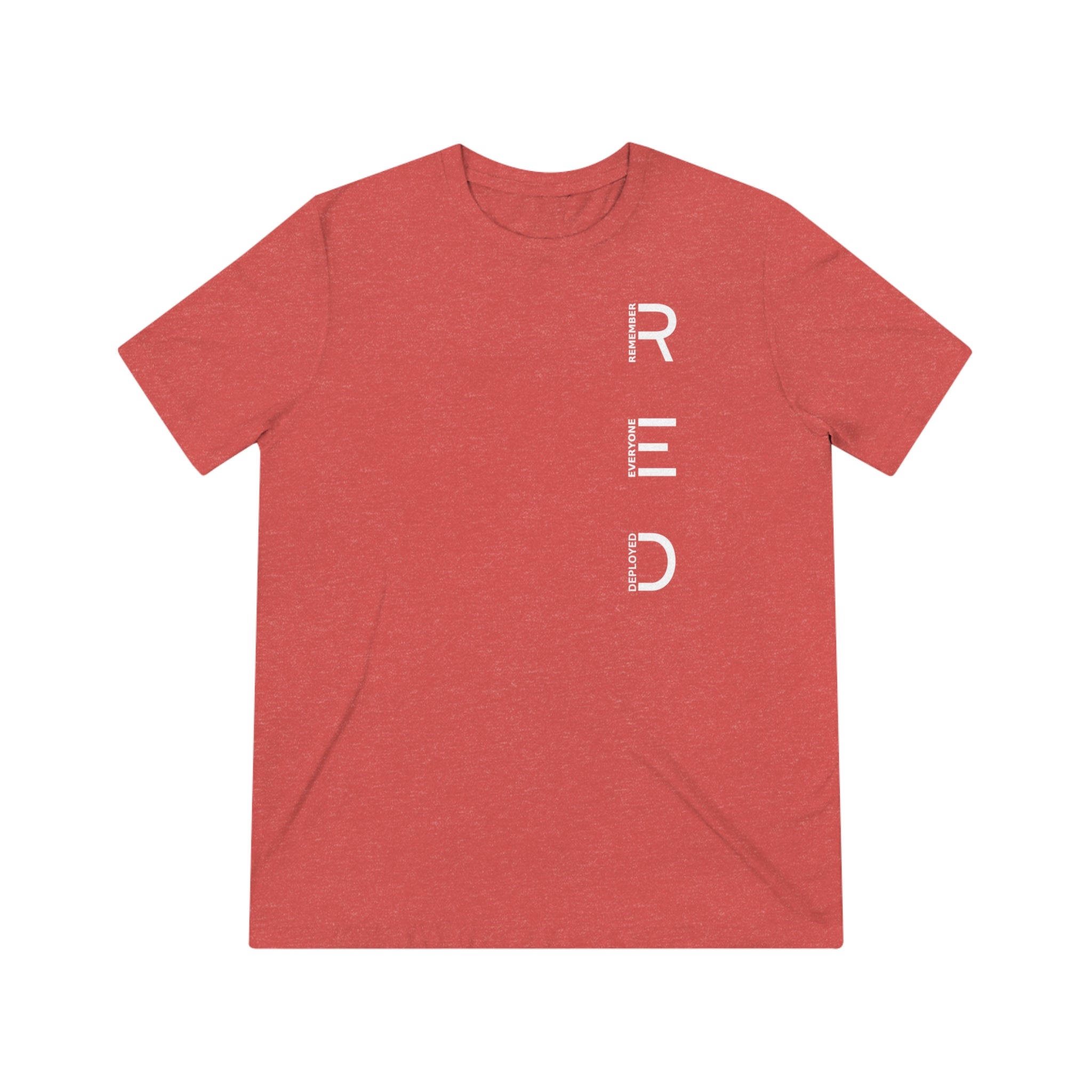 R.E.D. - Unisex Triblend Tee