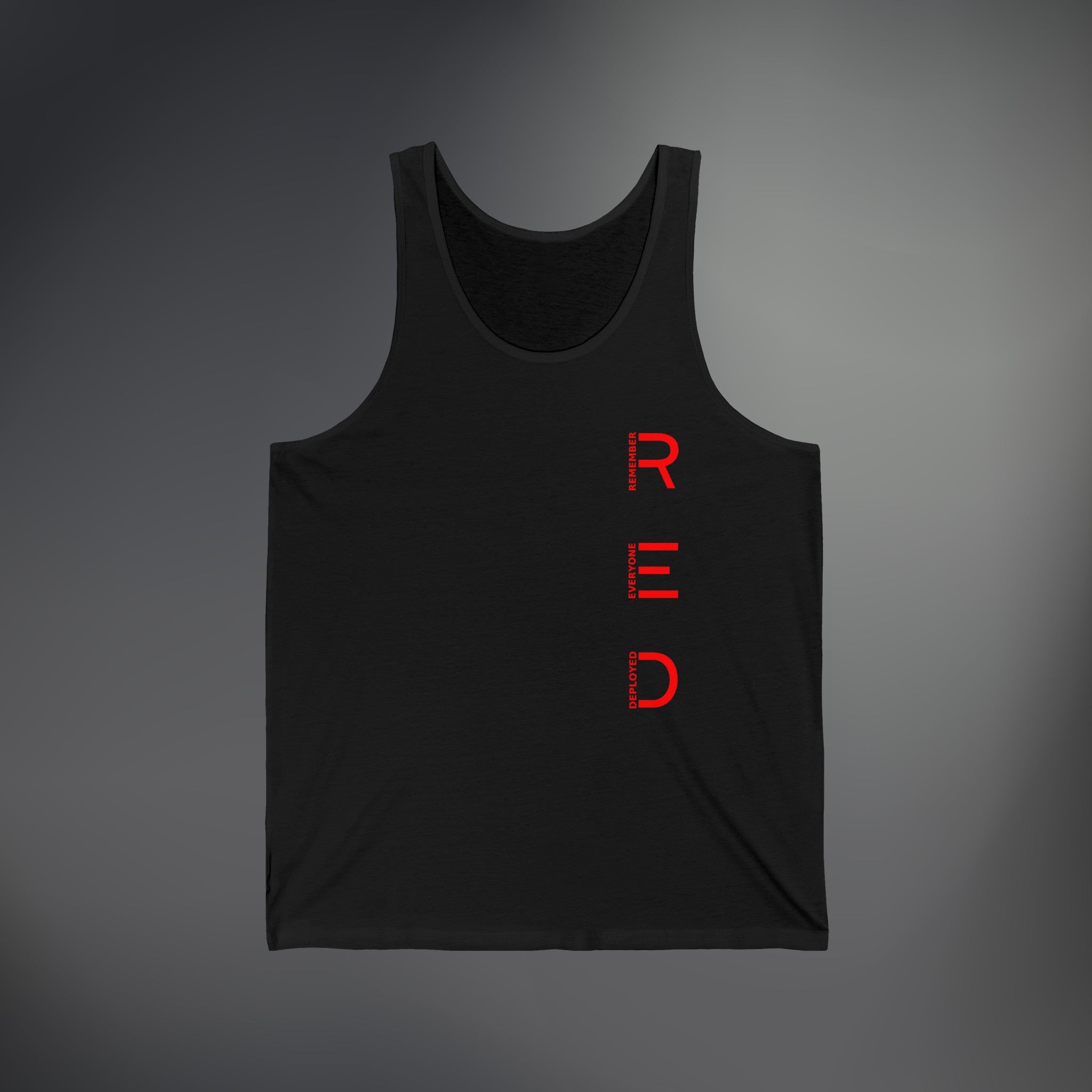 R.E.D. - Unisex Jersey Tank