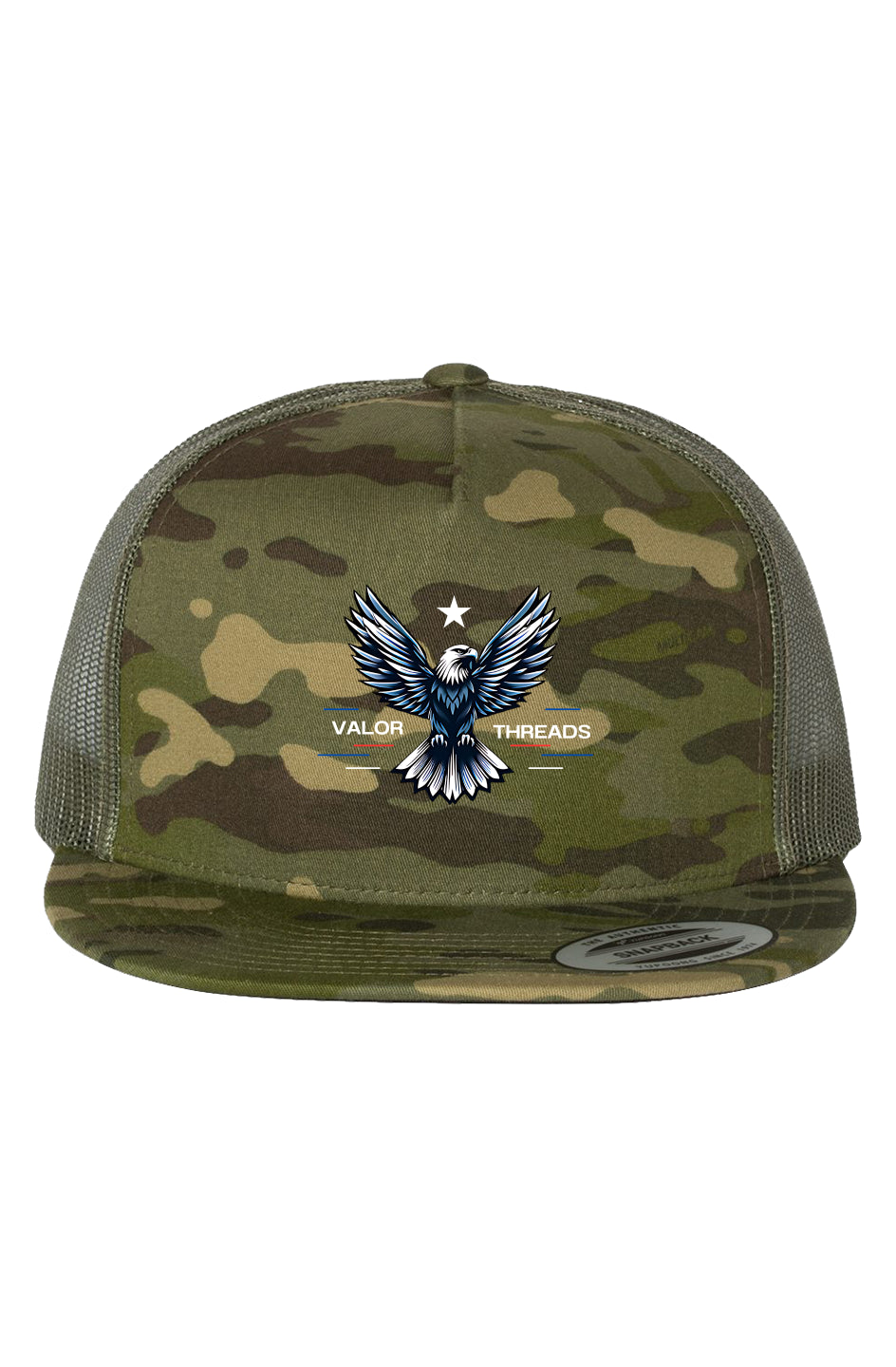 Multicam Tropic/ Green Trucker Cap