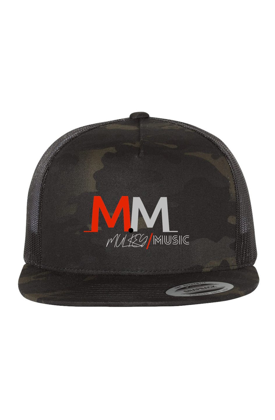 Multicam Black/ Black Trucker Cap