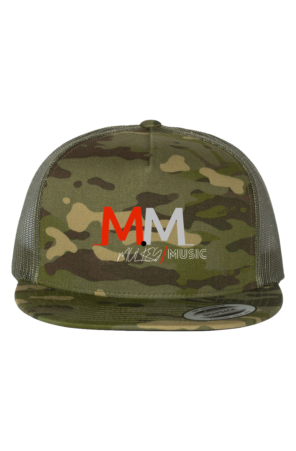 Multicam Tropic/ Green Trucker Cap