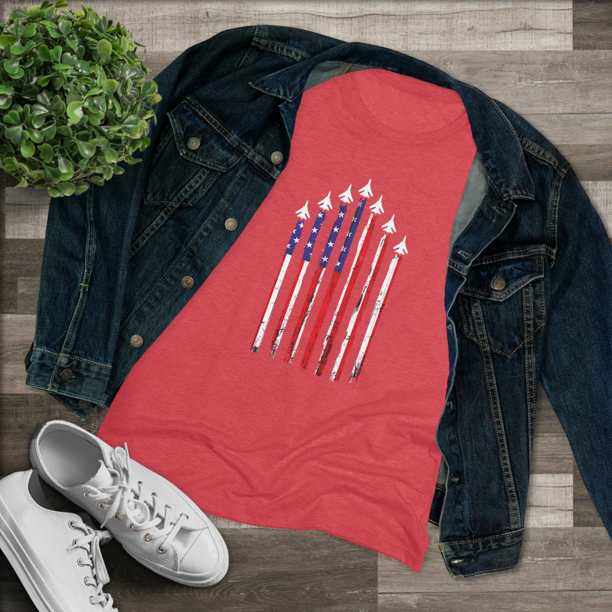 Fly High - Women's Triblend Tee