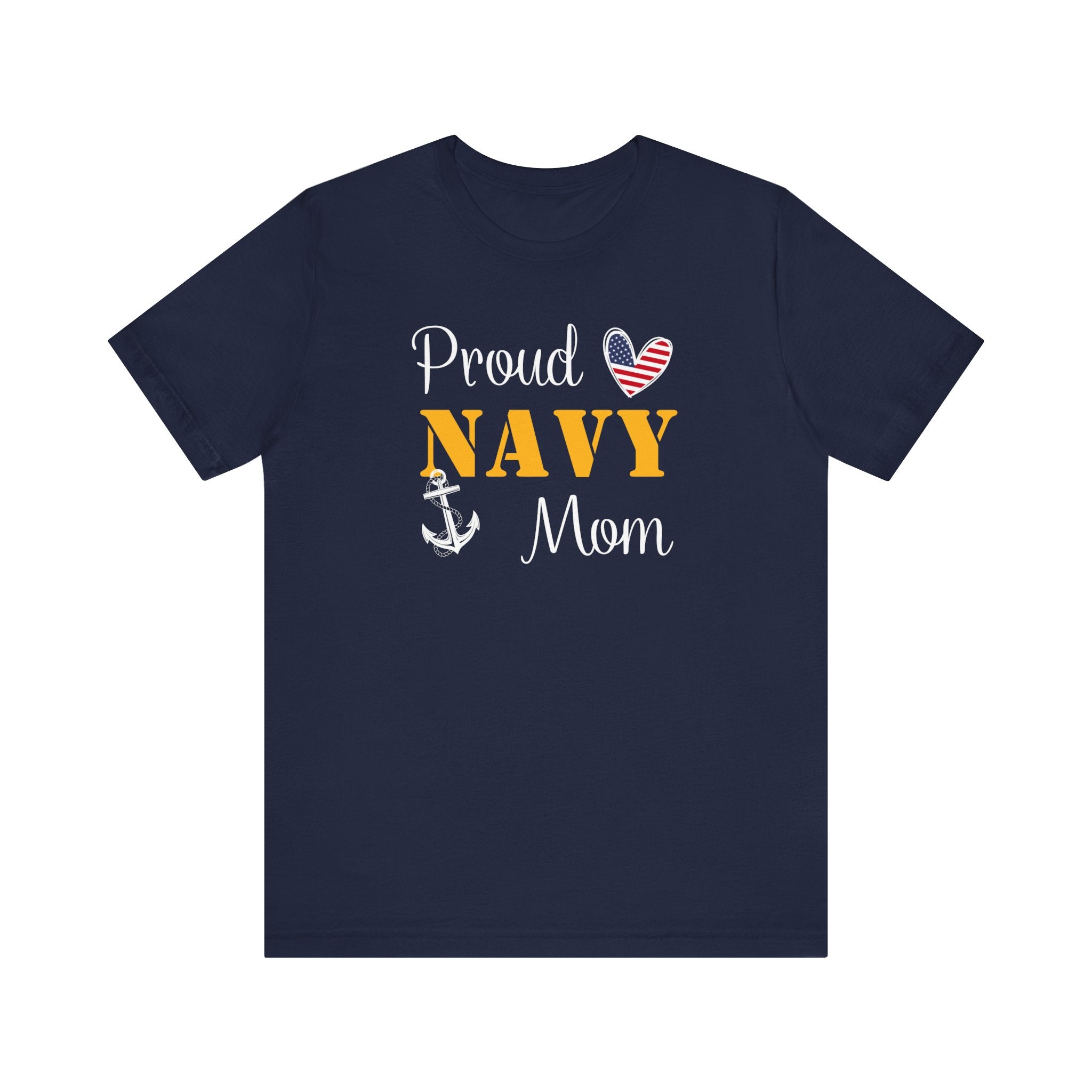 Proud Navy Mom T-Shirt