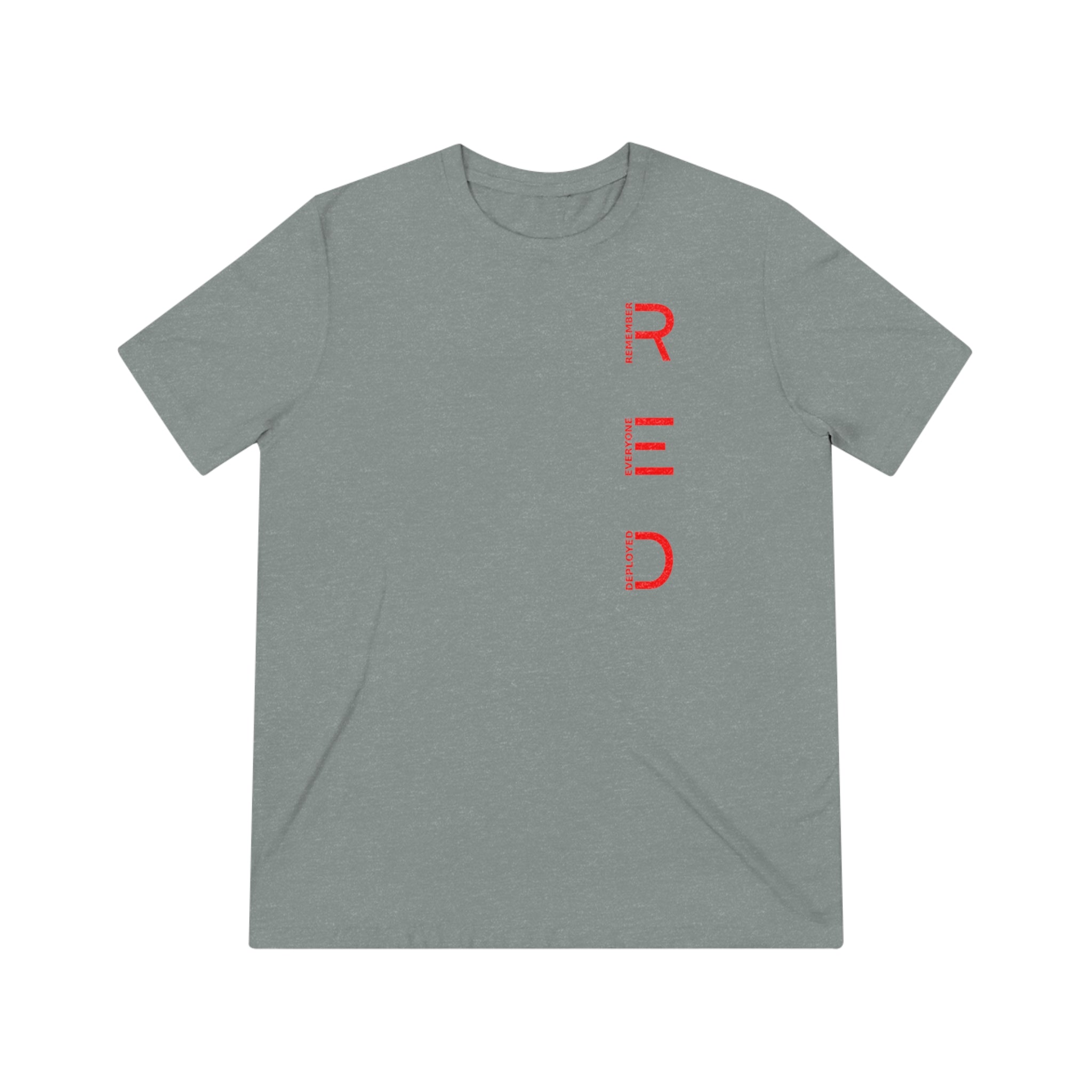 R.E.D. - Unisex Triblend Tee