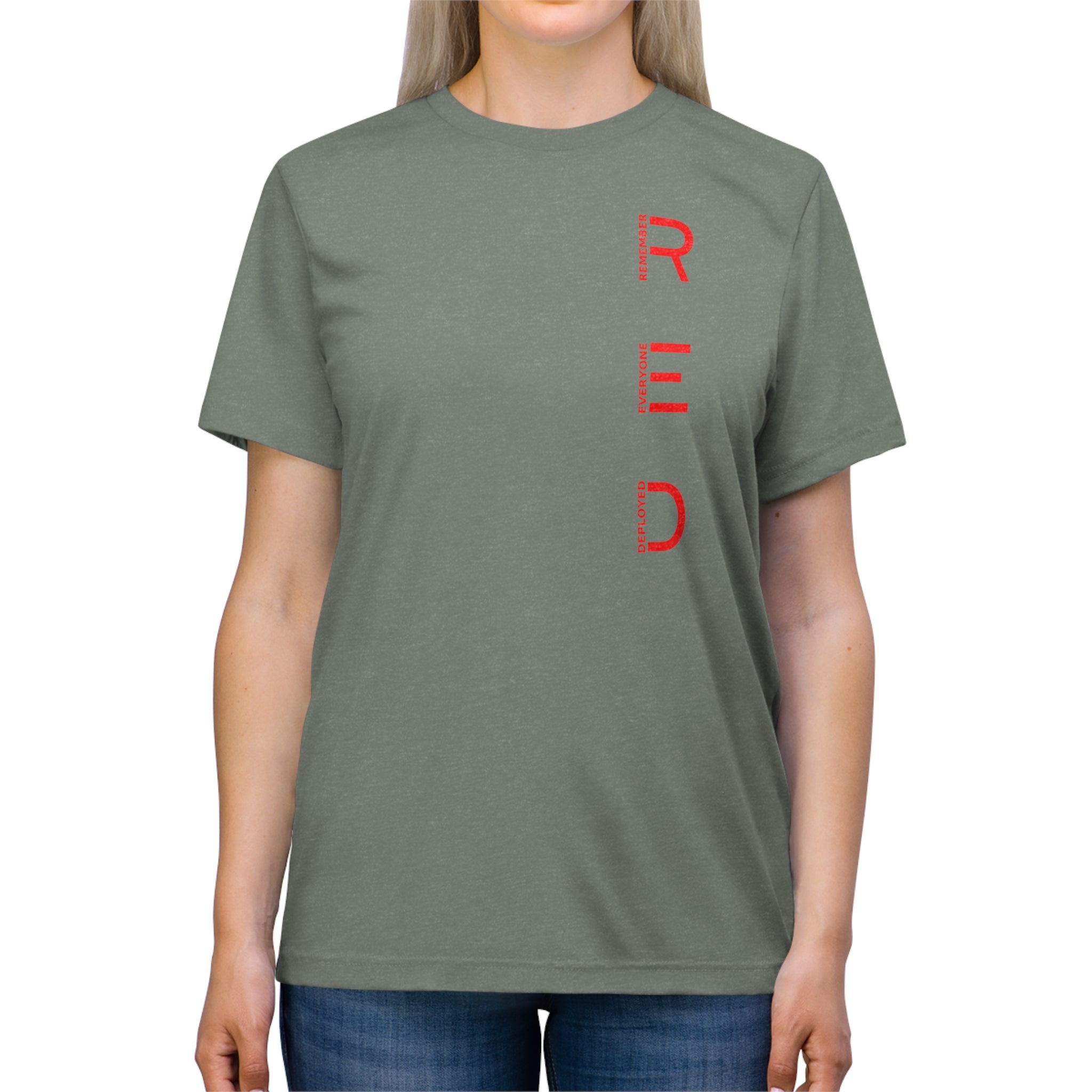 R.E.D. - Unisex Triblend Tee