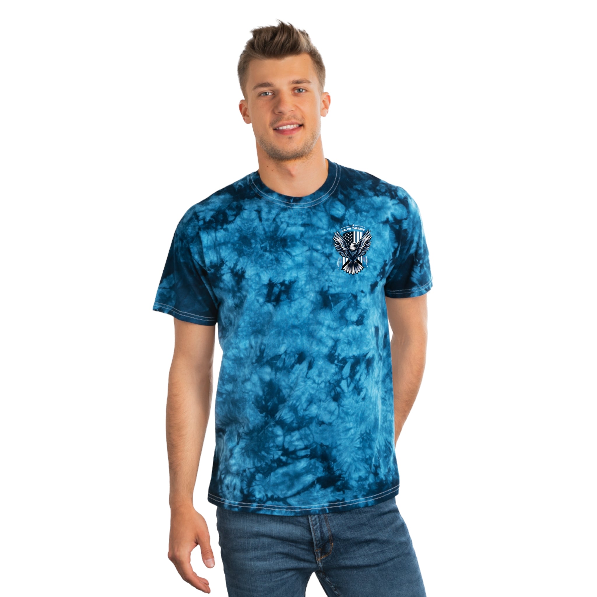 Flight - Tie-Dye Tee, Crystal