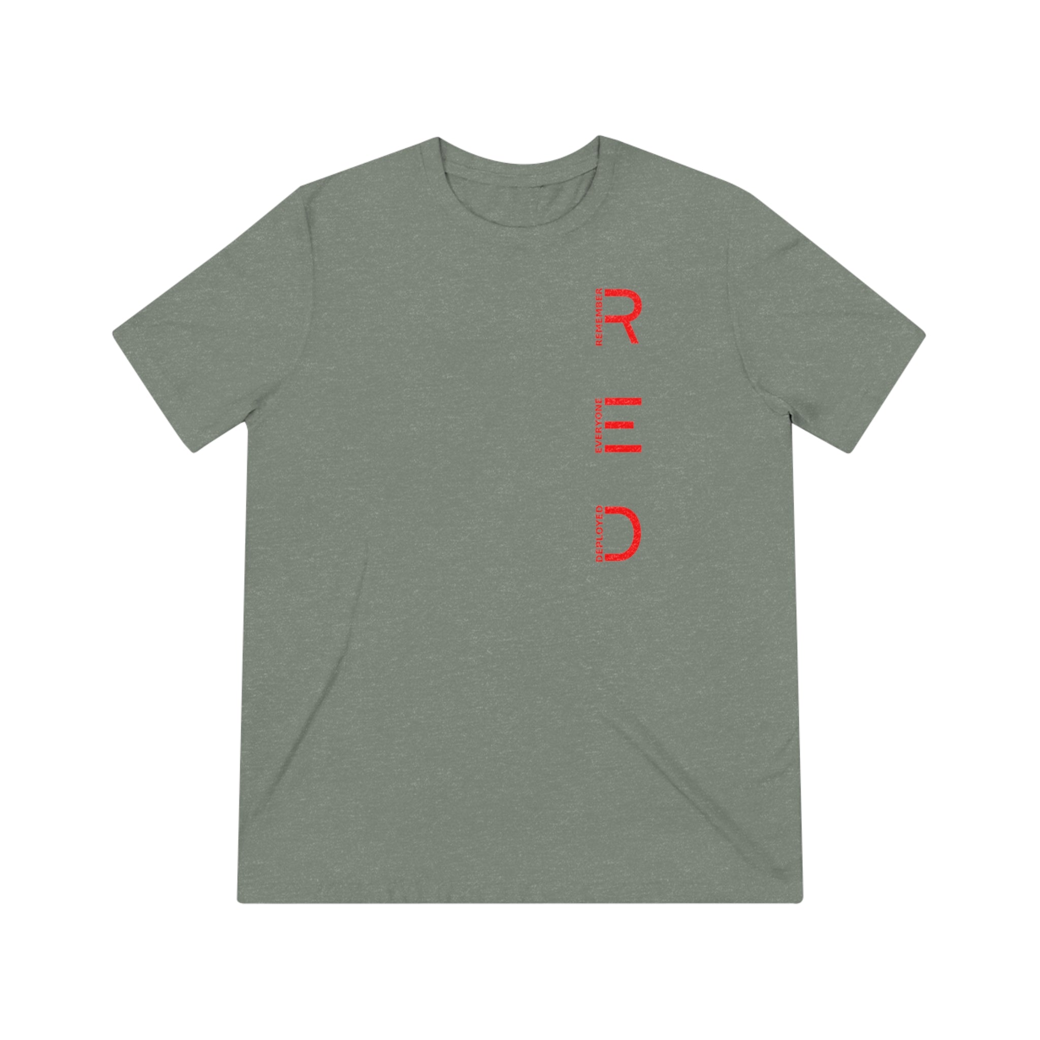 R.E.D. - Unisex Triblend Tee