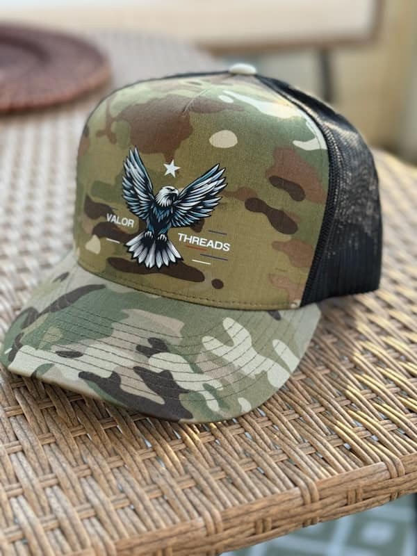 Flight Five-Panel Retro Trucker Cap